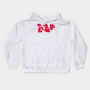 LOVE THE BLOES AWAY Kids Hoodie